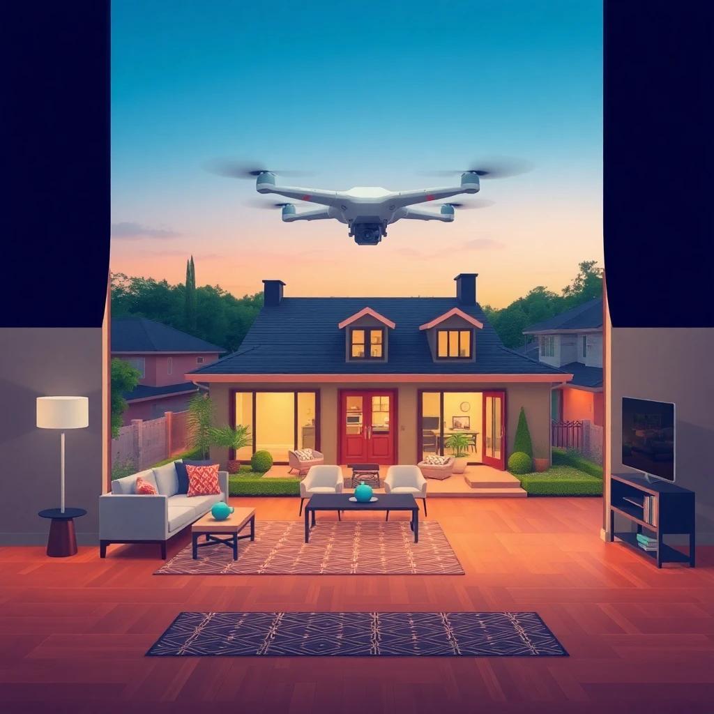 Featured image for: How Real Estate Agents Can Use Drone Video on Social Media to Win Listings — real estate drone video social media listings